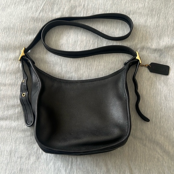Coach Handbags - Vintage black COACH cross body